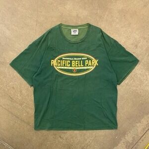 Vintage San Francisco Giants Lee Sport MLB Pacific Bell Park Stadium Shirt XXL